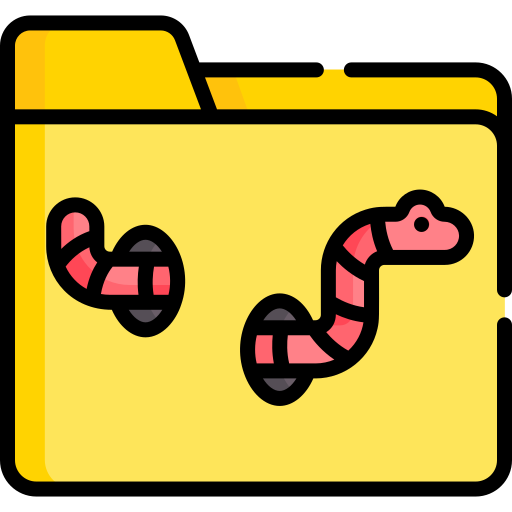 gusano Special Lineal color icono