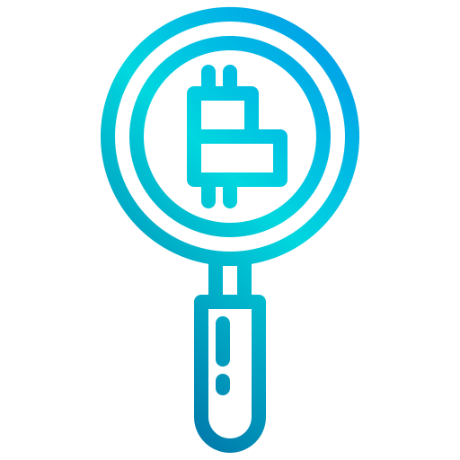 bitcoin xnimrodx Lineal Gradient icono