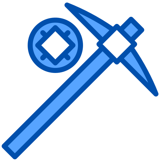 criptomoneda xnimrodx Blue icono