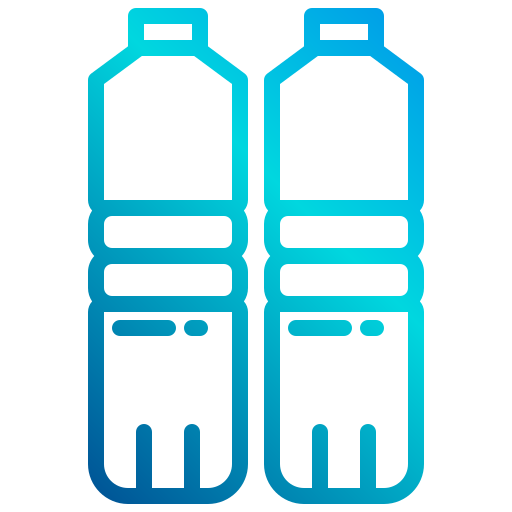 botella de agua xnimrodx Lineal Gradient icono