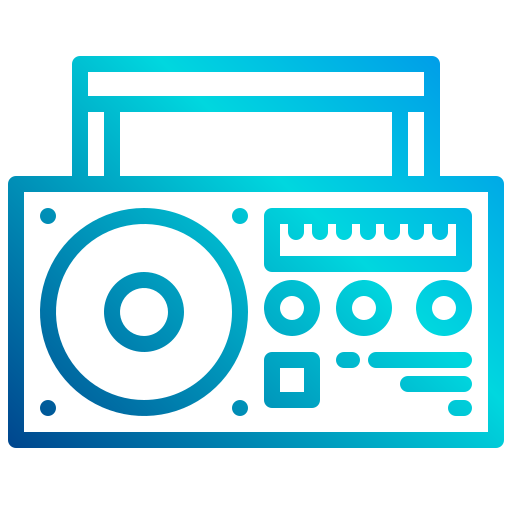 radio xnimrodx Lineal Gradient Icône