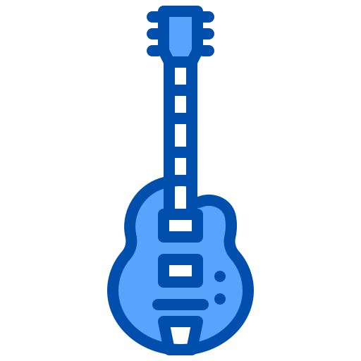 Electric guitar xnimrodx Blue icon