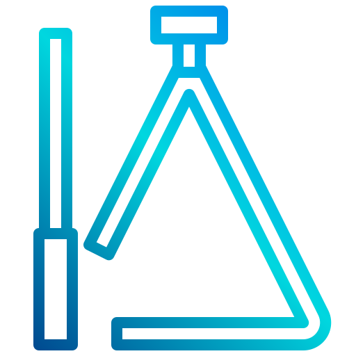 Triangle xnimrodx Lineal Gradient icon