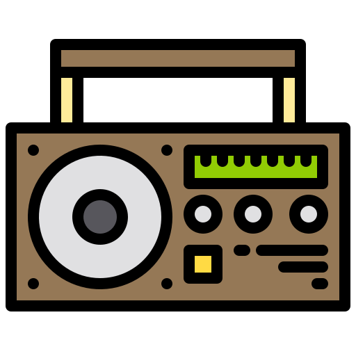 radio xnimrodx Lineal Color icon