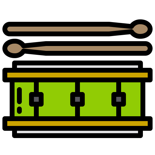 Snare drum xnimrodx Lineal Color icon