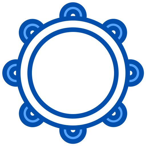 Tambourine xnimrodx Blue icon