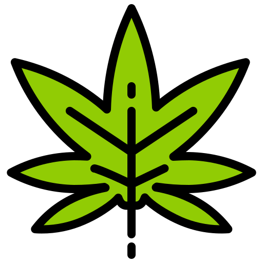 cannabis xnimrodx Lineal Color Icône
