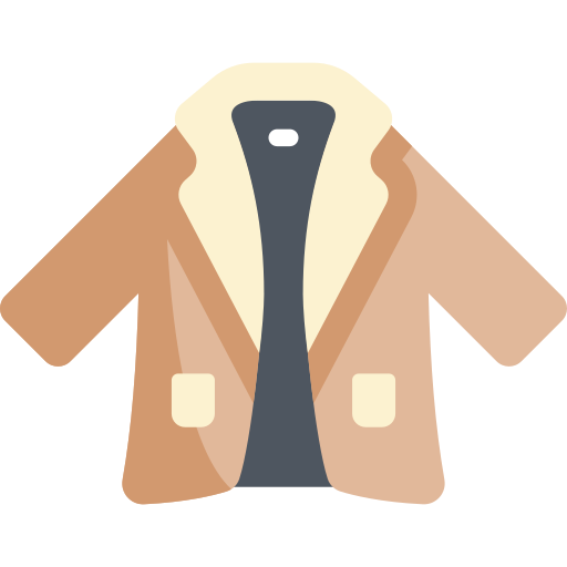 Overcoat Kawaii Flat icon