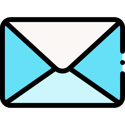 Mail Detailed Rounded Lineal color icon