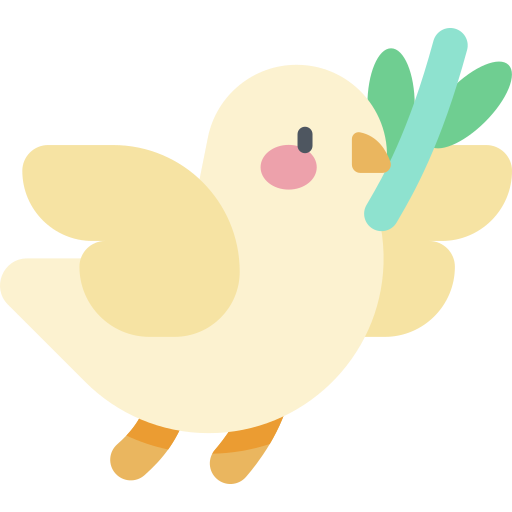 Dove Kawaii Flat icon