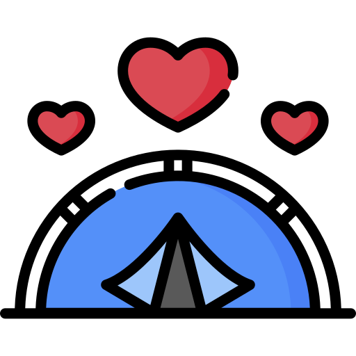 camping Special Lineal color icon