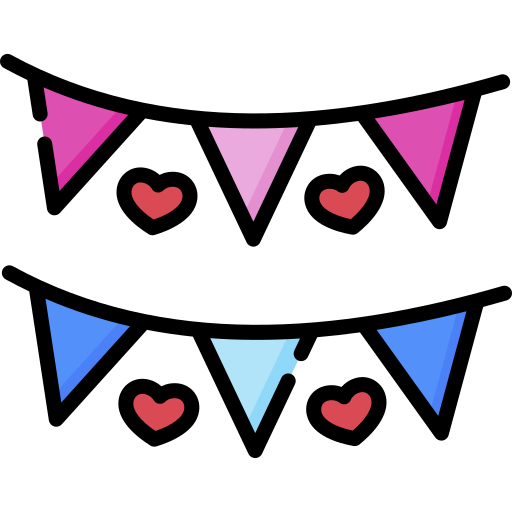 bunting Special Lineal color Ícone