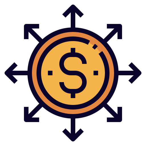 dollarmünze Becris Lineal color icon