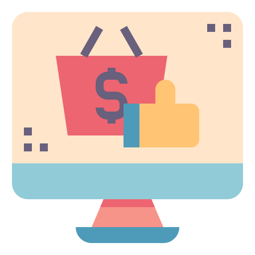 온라인 쇼핑 Becris Flat icon