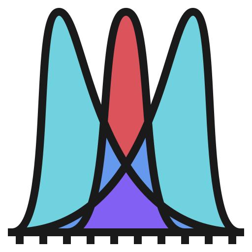 probabilità Becris Lineal color icona