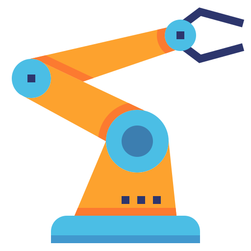 brazo robotico Becris Flat icono