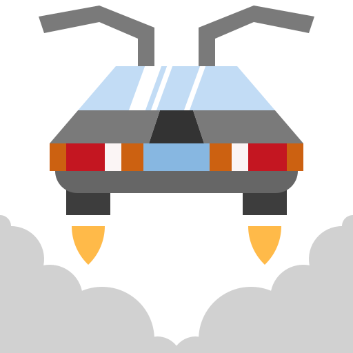latający samochód Winnievizence Flat ikona