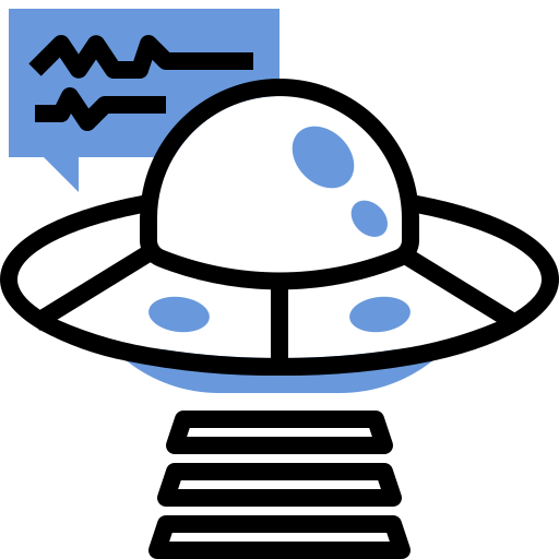 ufo Winnievizence Blue icona