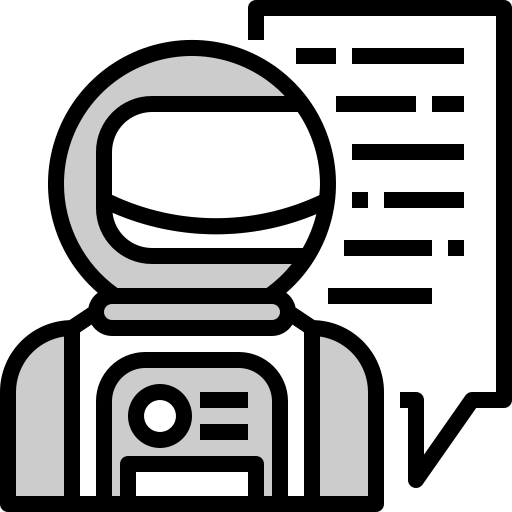 astronaut Winnievizence Grey icoon