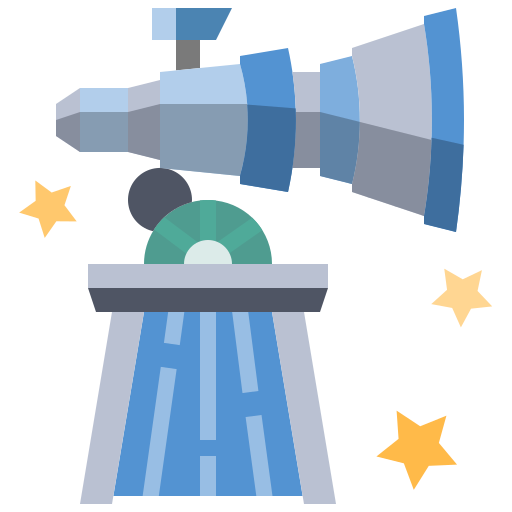 Observatory Winnievizence Flat icon