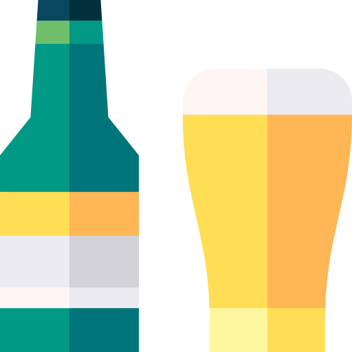 ビール Basic Straight Flat icon