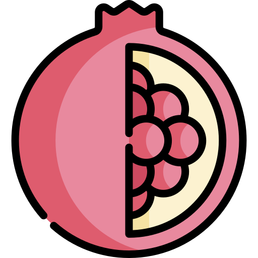 granatapfel Kawaii Lineal color icon