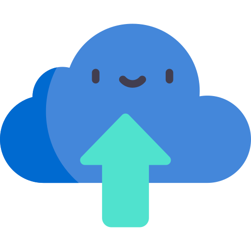 cloud computing Kawaii Flat icon