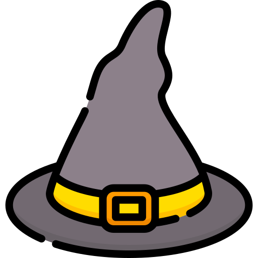 chapéu de bruxa Special Lineal color Ícone