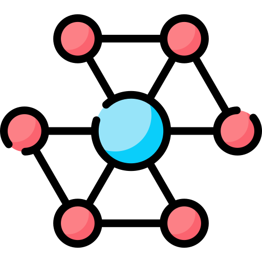 分子 Special Lineal color icon