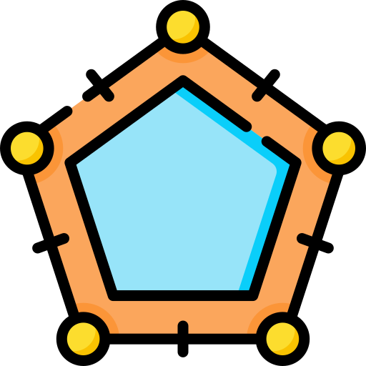 五角形 Special Lineal color icon