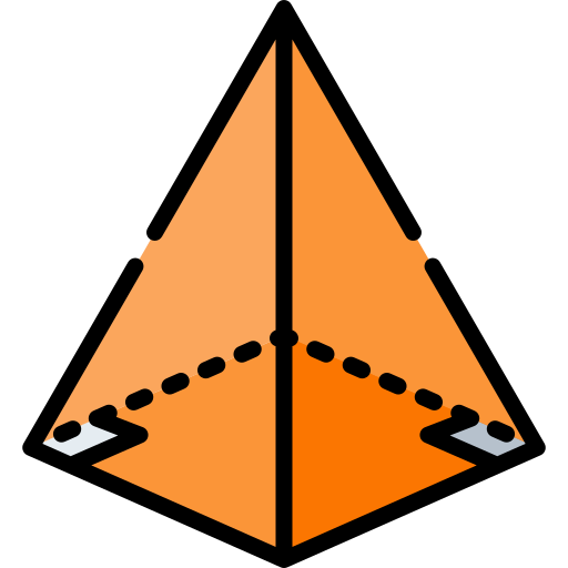 피라미드 Special Lineal color icon