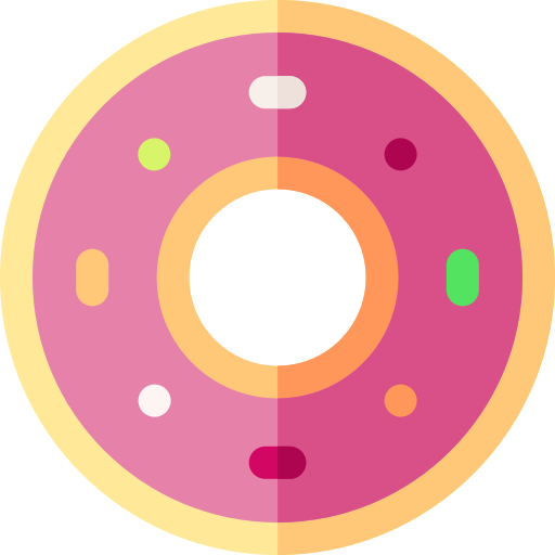donut Basic Rounded Flat Icône