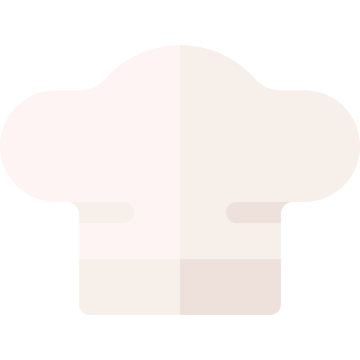 chapeau de chef Basic Rounded Flat Icône