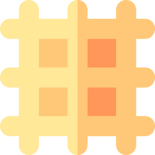 와플 Basic Rounded Flat icon