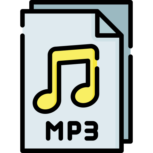 mp3ファイル Special Lineal color icon