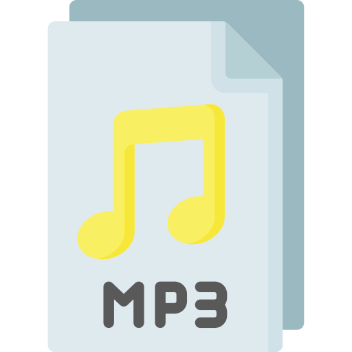 archivo mp3 Special Flat icono