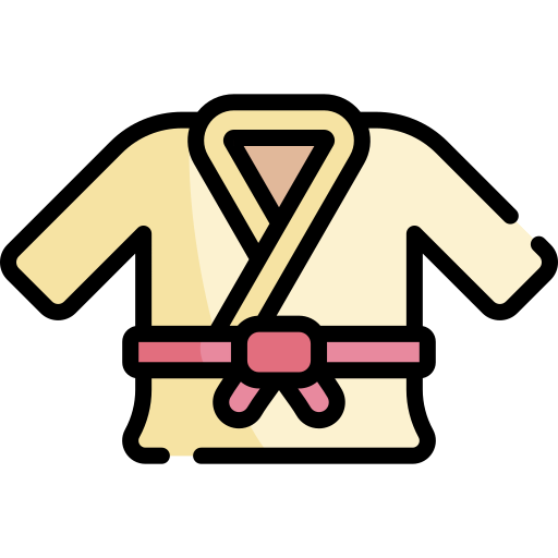 Karate Kawaii Lineal color icon