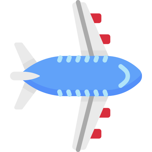 avião Special Flat Ícone