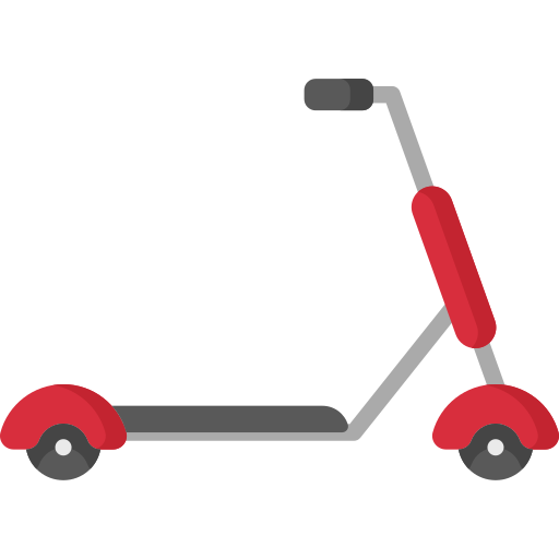 Kick scooter Special Flat icon
