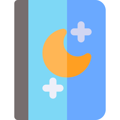 Childrens stories Basic Rounded Flat icon