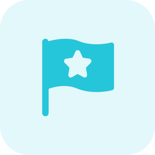 bandiera Pixel Perfect Tritone icona
