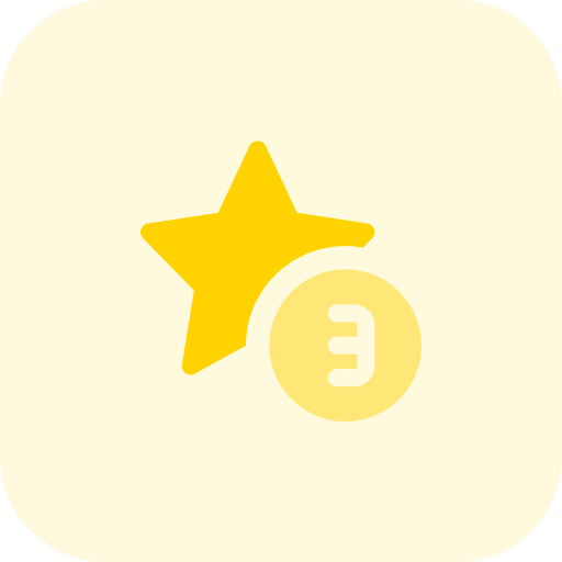 星 Pixel Perfect Tritone icon