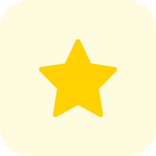 estrela Pixel Perfect Tritone Ícone