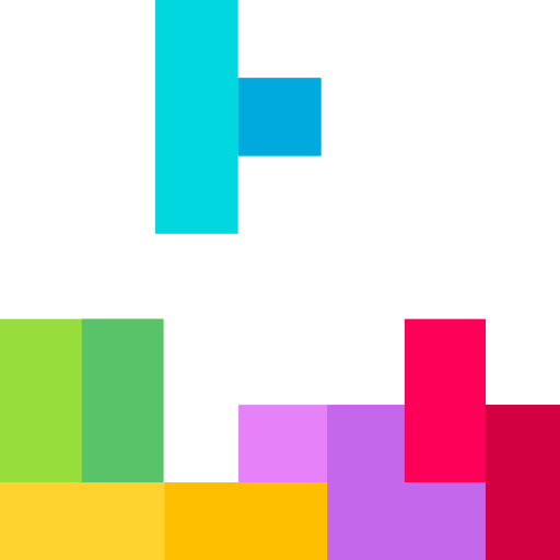 tetris Basic Straight Flat icoon