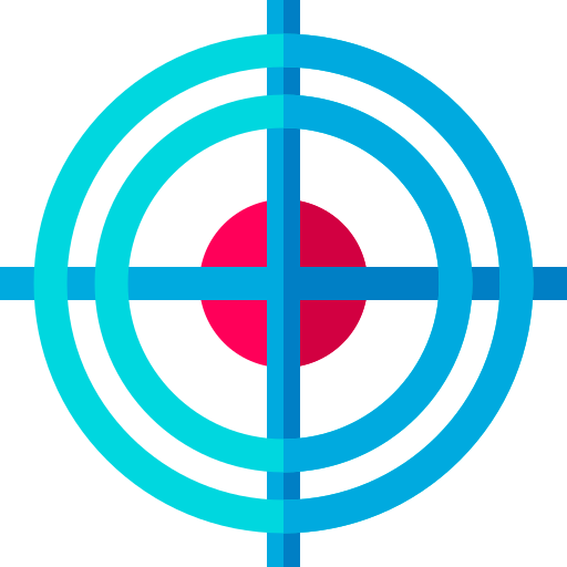 Target Basic Straight Flat icon