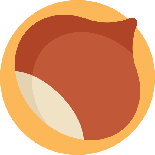 Chestnut Detailed Flat Circular Flat icon