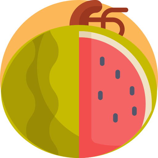 Watermelon Detailed Flat Circular Flat icon