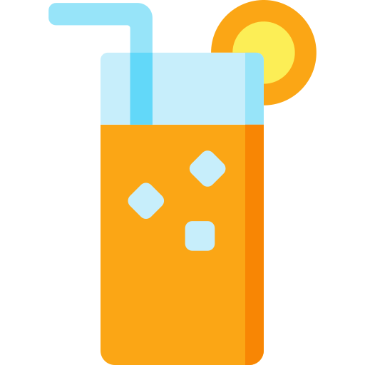 sinaasappelsap Special Flat icoon
