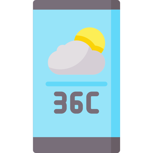 Weather app Special Flat icon