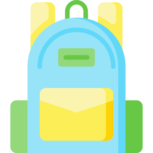 rucksack Special Flat icon